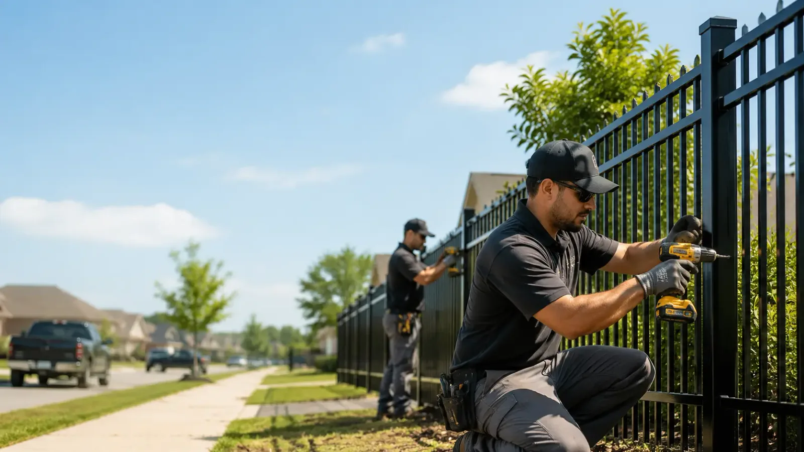 Metal Fence Installation in Bullard, TX